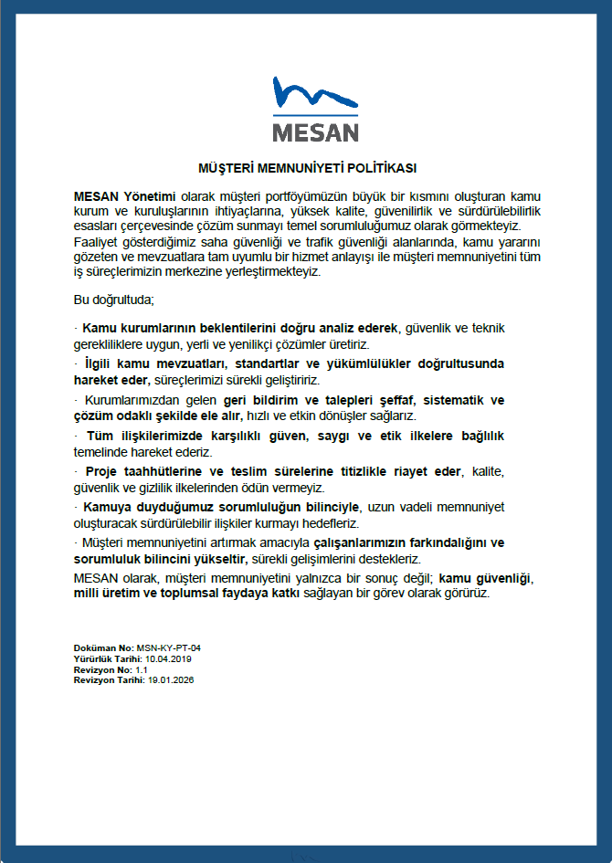 MÜŞTERİ MEMNUNİYETİ POLİTİKASI